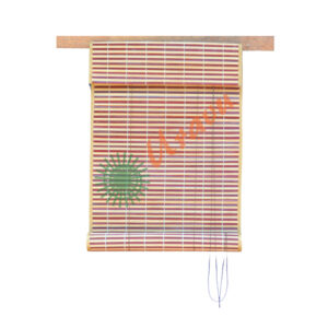 Handwoven bamboo blinds