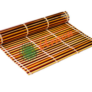 Handwoven bamboo blinds