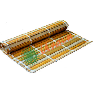 Handwoven bamboo blinds