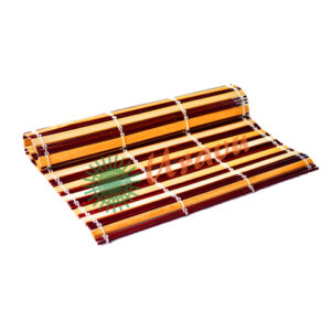 Handwoven bamboo blinds