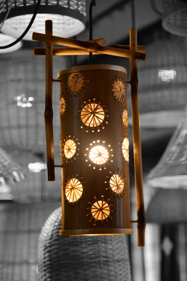 bamboo lampshade